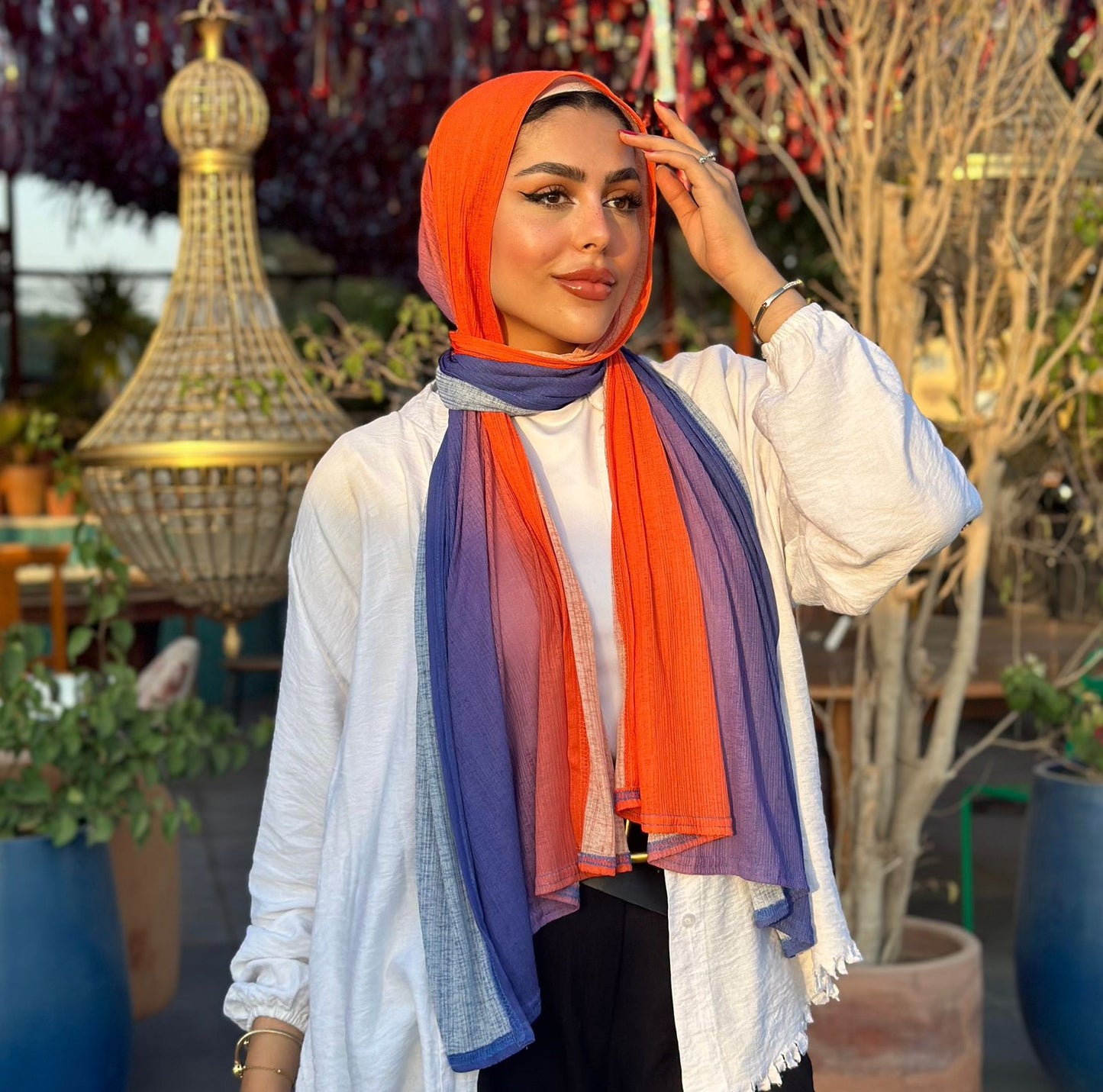 Fire Gradient Hijab